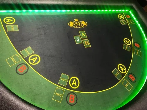 Andar and Bahar betting boxes with middle Joker card matching rules