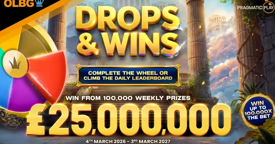 Pragmatic Play Daily Drops and Wins tournament mystery prize chest banner
