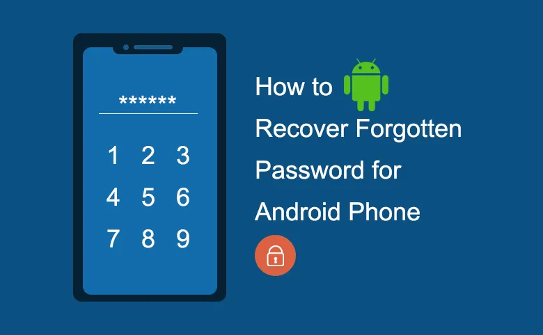 EK333 password reset and account credentials recovery on smartphone