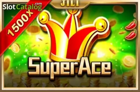 JILI Super Ace poker card elimination slot machine with golden cards