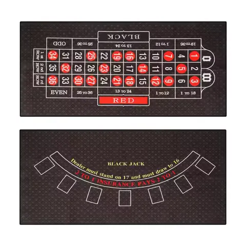 Roulette wagering grid showing Straight Up, Red/Black, Columns, and Dozens bets