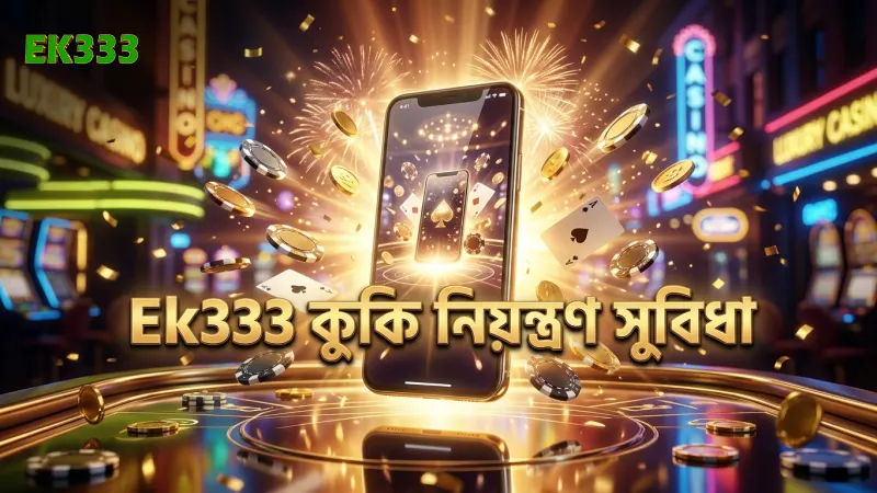 কুকি নীতি: কেন এটি আপনার ব্রাউজিং অভিজ্ঞতার জন্য জরুরি? 2 Ek333 প্ল্যাটফর্মে কুকি ম্যানেজমেন্টের আধুনিক নিয়ন্ত্রণ ব্যবস্থা।