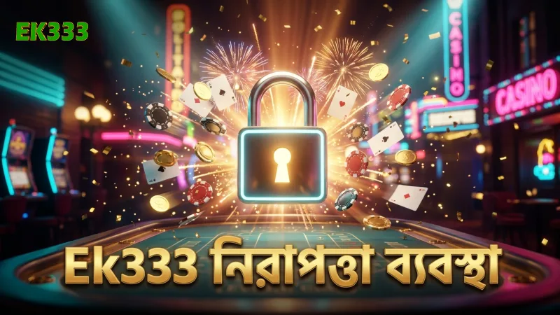 Ek333 প্রমোশন ও বোনাস থেকে সর্বোচ্চ সুবিধা লাভের উপায় 2 নিরাপদ ভেরিফিকেশন ও এনক্রিপশন ব্যবস্থায় Ek333।