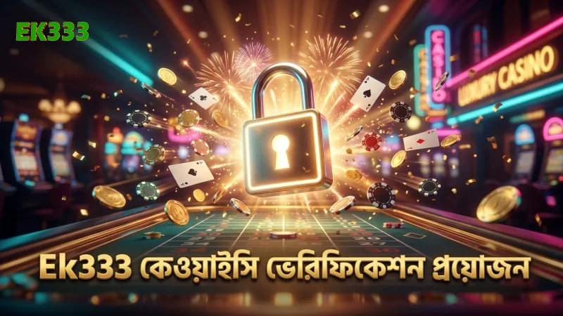Ek333 উইথড্রয়াল: দ্রুত টাকা তোলার ৫টি কার্যকরী উপায় 1 Ek333 উইথড্রয়াল প্রক্রিয়ার জন্য কেওয়াইসি ভেরিফিকেশন অপরিহার্য।