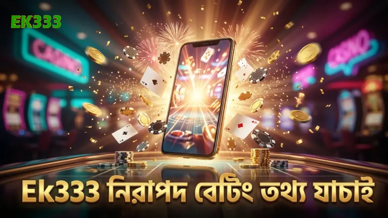 Ek333 প্ল্যাটফর্মে নিরাপদ বেটিং করতে তথ্য যাচাই করুন