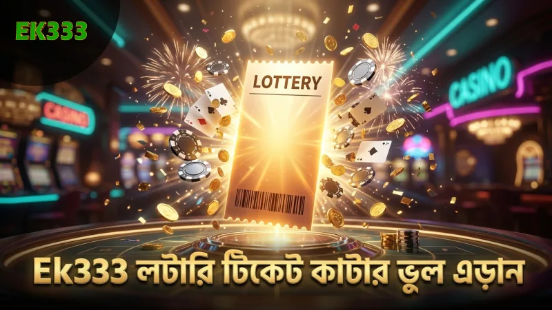 কেনো লটারি টিকেট: জেতার সম্ভাবনা বাড়ানোর ৭টি কার্যকর উপায় 1 Ek333-তে লটারি টিকেট কাটার সময় সাধারণ ভুল এড়ানোর কৌশল