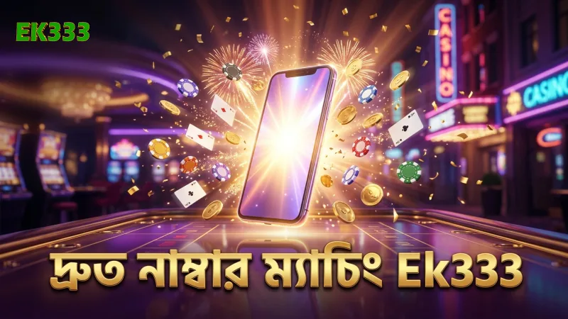 নাম্বার ম্যাচিং গেমে দ্রুত খেলার সুবিধা Ek333-এ