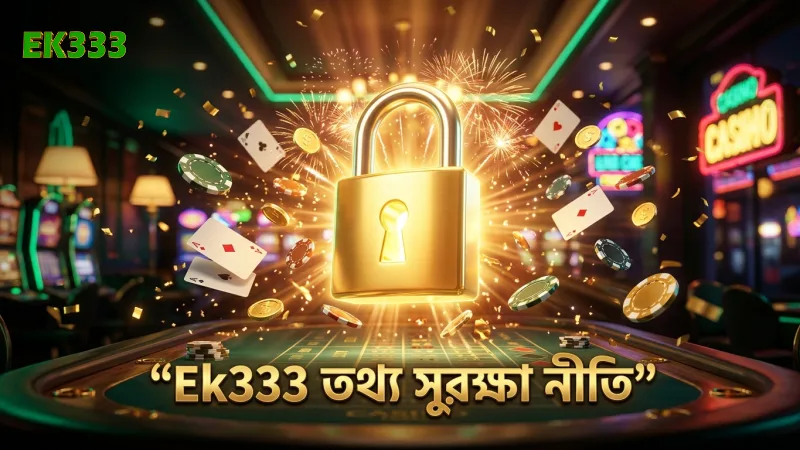 গোপনীয়তা নীতি: আপনার তথ্যের সুরক্ষা ও ব্যবহারের মানদণ্ড 1 Ek333 গোপনীয়তা নীতি তথ্য সুরক্ষা নিশ্চিত করে