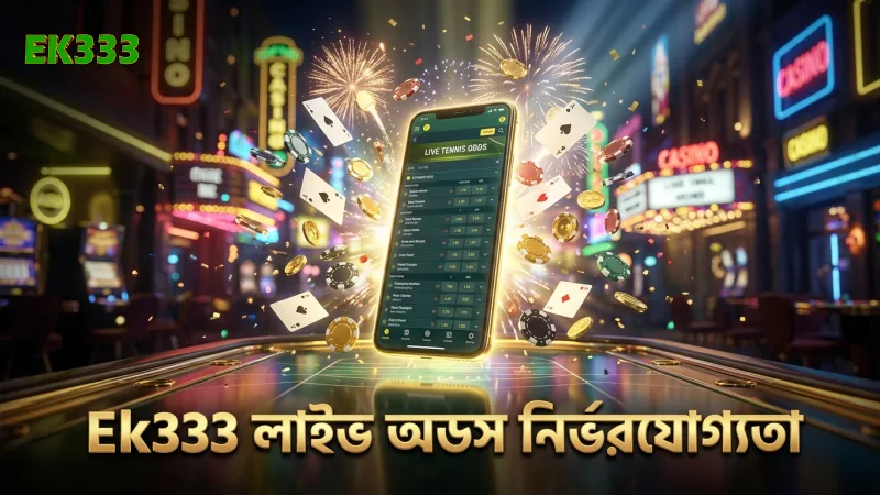 টেনিস লাইভ অডস: প্রি-ম্যাচ বনাম লাইভ মার্কেটের তুলনা 1 Ek333-এর টেনিস লাইভ অডসের নির্ভরযোগ্যতা ও গতি